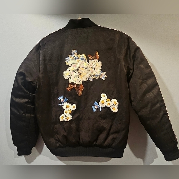 Coach Reversible  Puffer Bomber Jacket - Picture 11 of 16